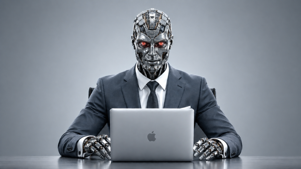 robot impiegato