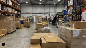 Magazzino di logistica
